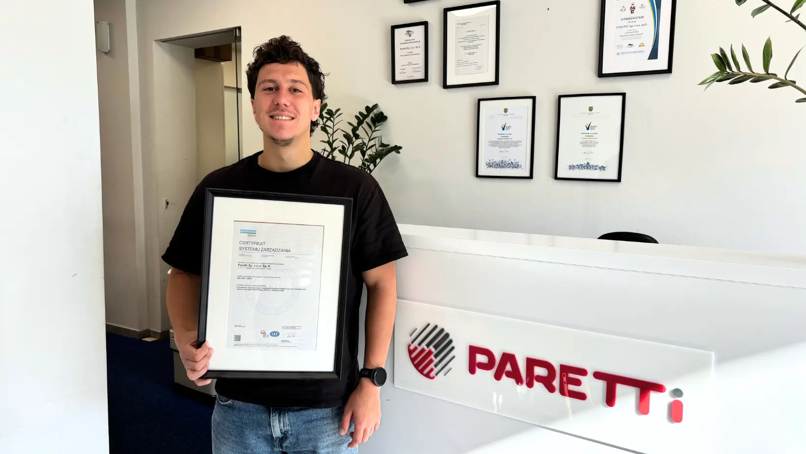 PARETTi Company Another Year with ISO 9001:2015 Quality Certificate